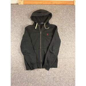 Polo Ralph Lauren Hoodie Thermal Hood Hooded Sweatshirt Faded Black Men’s S